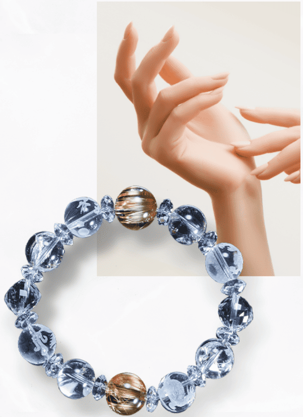 誕生星ブレスレット - 美しい天然石のブレスレット