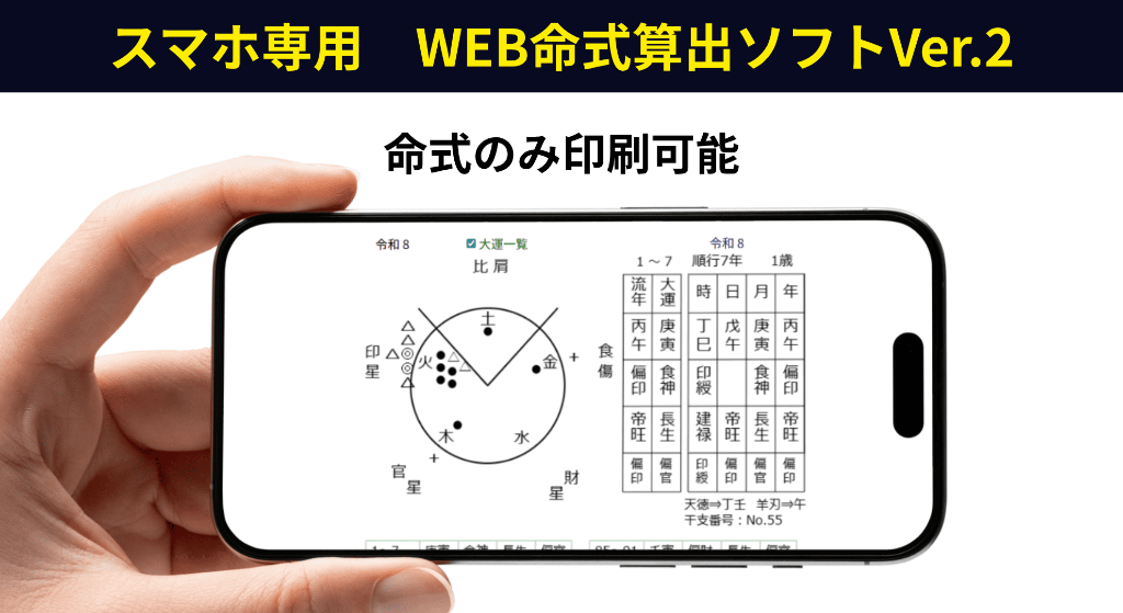 WEB命式算出ソフトVer.2